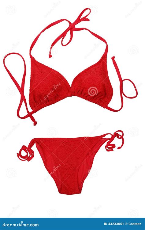 Roter bikini